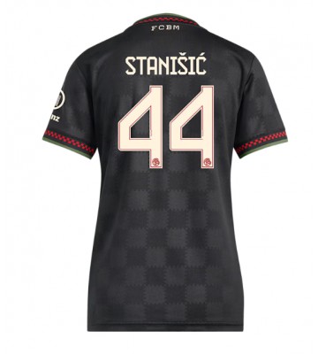 Lacne Ženy Futbalové dres Bayern Munich Josip Stanisic #44 2025-26 Krátky Rukáv - Tretina
